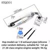 HSP Exhaust Pipe 1/8 Remote Control Car Model Parts for SH GO 21 Class 28 Engine DIY Tools
