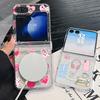 Candy Color Love Hearts Case For Samsung Galaxy Z Flip 8 7 FE 6 5 4 Flip7 Flip6 Flip8 Hinged Magnetic For Magsafe Hard Folding Phone Cover