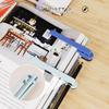 2025 New Upgrade Silicone Bookmark and Pen Clip Integrated Smart Reading Automatic Page Pen Loss Prevention Pen for Book Book Page Study Cute Book