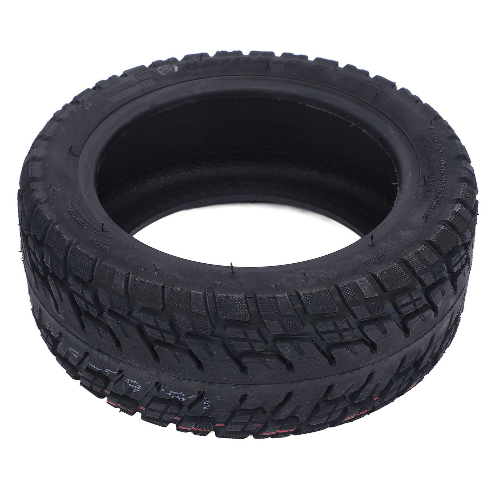 

85 65 6.5 Вакуумная шина для электросамоката 10 дюймов Резиновая Противоскользящая Расширенная Износостойкая Колесо для электросамоката для