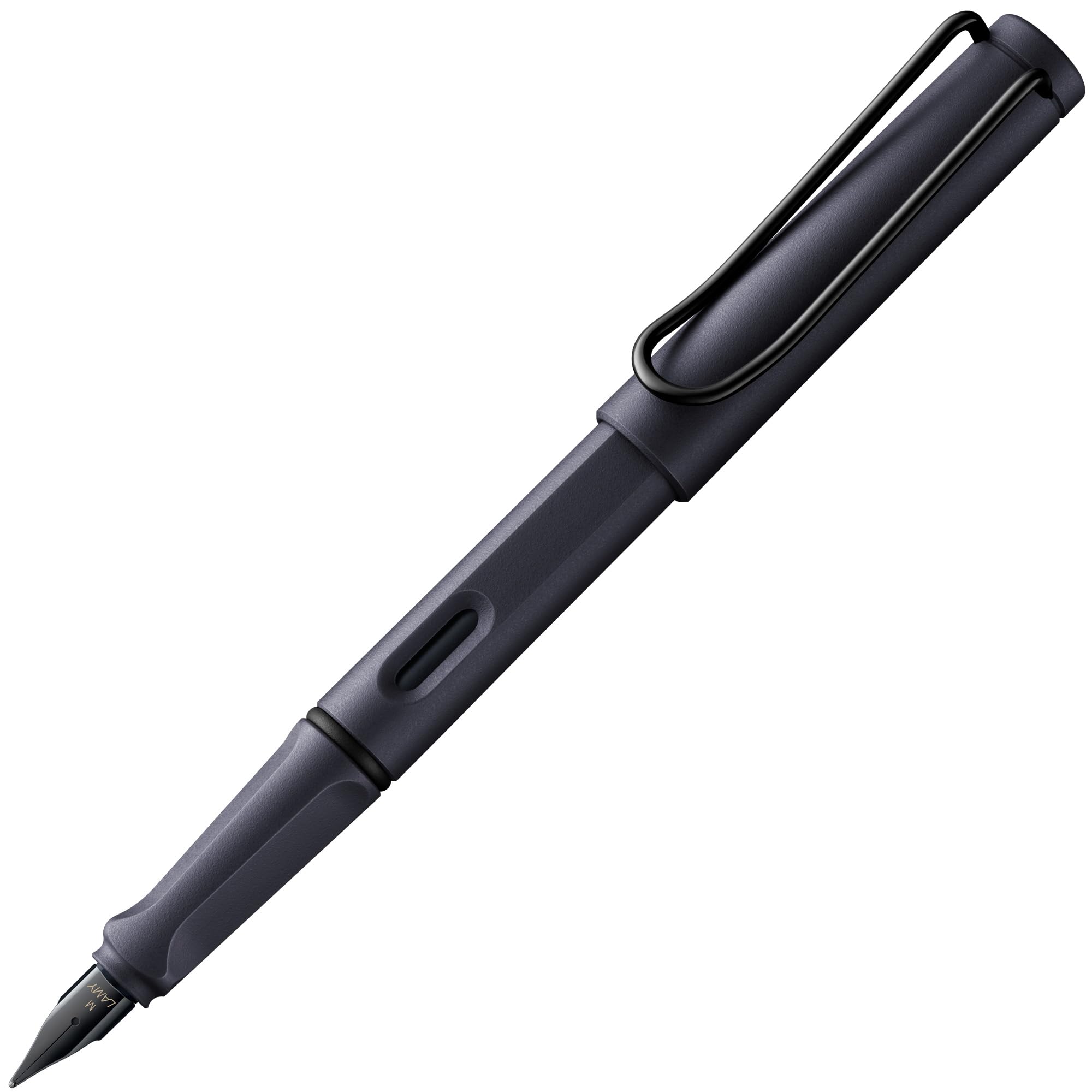 

Перьевая ручка LAMY M Medium Nisafari Steel Black, подлинный импортный продукт L0E2-M
