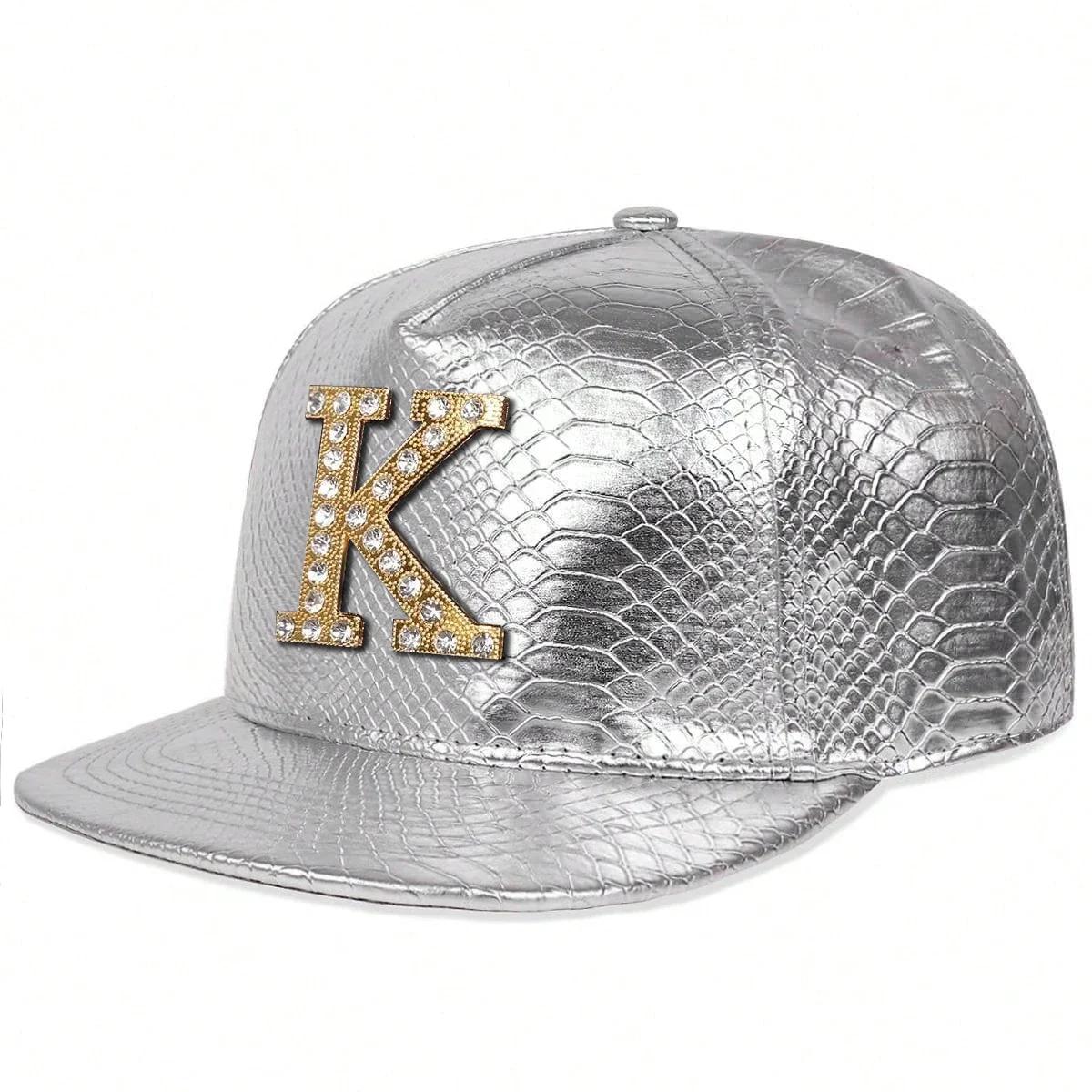 

Unisex Diamond K Letter Label Hip-Hop Hats Spring Autumn Outdoor Adjustable Casual Baseball Caps Trucker Caps Sunscreen Hat
