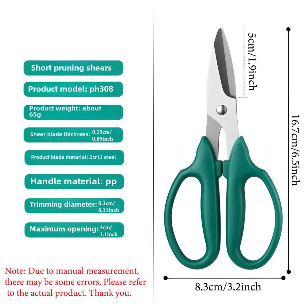 1/3 шт. Садовые ножницы Ножницы для обрезки цветочных веток Ножницы для веток из нержавеющей стали Ножницы для цветочного магазина Инструмент для обрезки Садовые ножницы