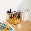 MEEDEN Pen Holder, Bamboo, 360-Degree Rotation, Desktop Pen Holder, Pen Rack, Pen Stand, Tool/Brush Storage, Stylish, Multifunctional, Convenient, Lar