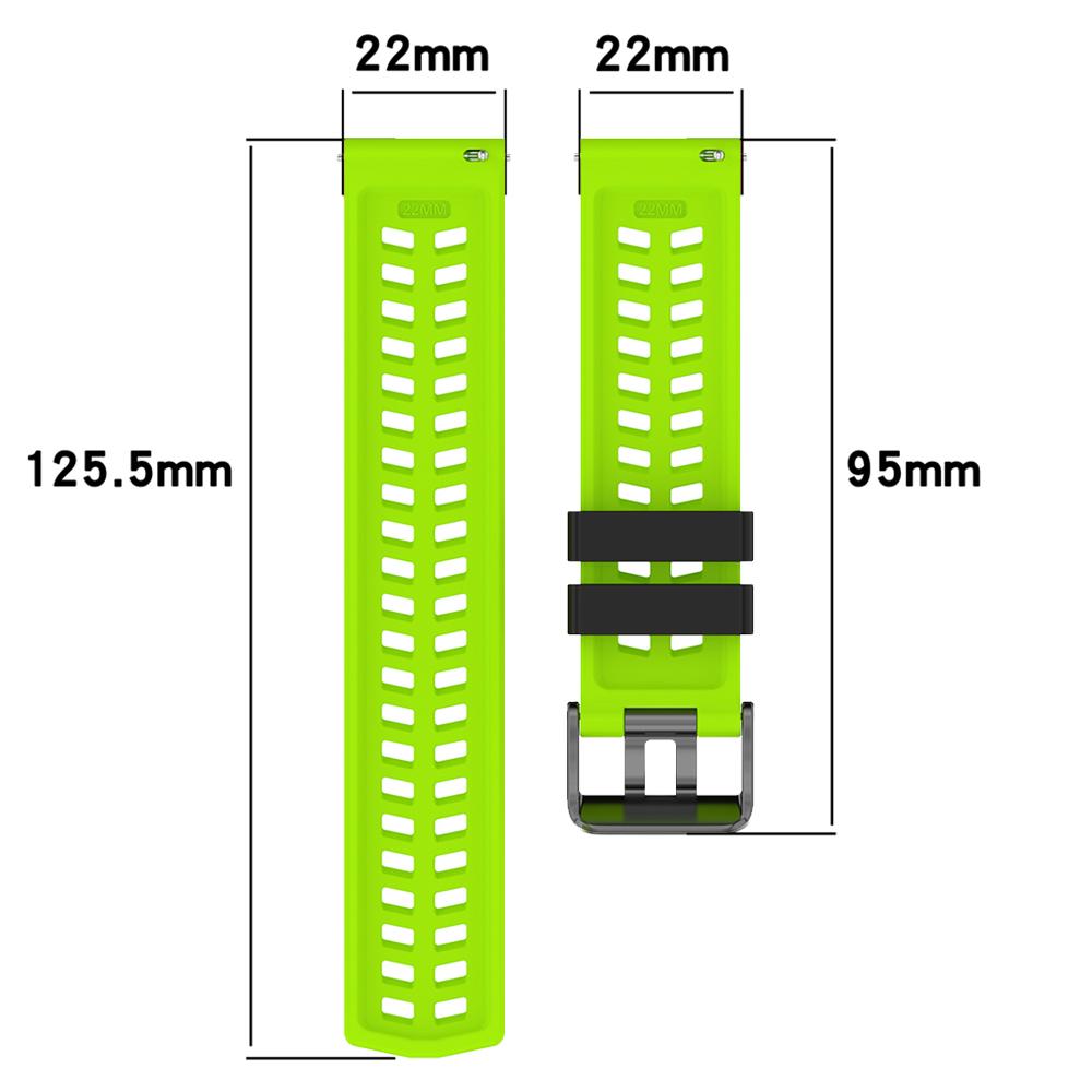 22mm atmungsaktives Silikonarmband für Garmin Forerunner 570 47mm 265 255 Music/Venu 4 45mm 3 2/Vivoactive 4/Active/Darth Vader Band