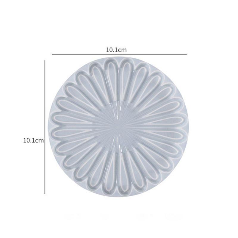 Mould DIY Crystal Resin Hollow Snowflake Heat-Resistant Coaster Mold Snowflake Hanging Ornament Christmas Series Silicone Molds