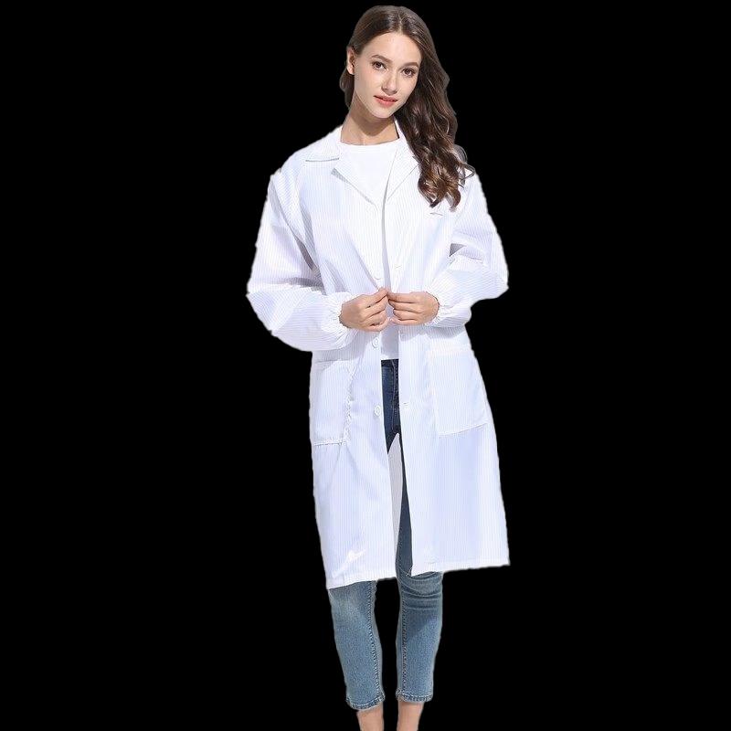 Handun Striped Dust-Free Lab Coat