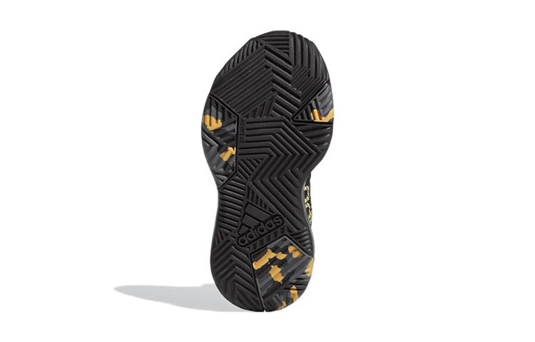 Adidas OwnTheGame 2.0 K Slip Resistant Abrasion Resistant Mid top Children's Basketball Shoes Gray Black Kids' GZ3381