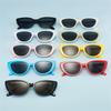 Lunettes de soleil rétro 2025 mode œil de chat petite monture pour femmes Protection UV400 Lunettes de soleil Tendance Lunettes de protection d'extérieur pour la conduite Lunettes
