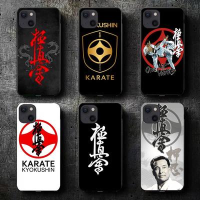 Kyokushin – coque de téléphone de karaté, pour Iphone 11 12 Mini 13 14 Pro Xs Max X 8 7 6s Plus Se Xr