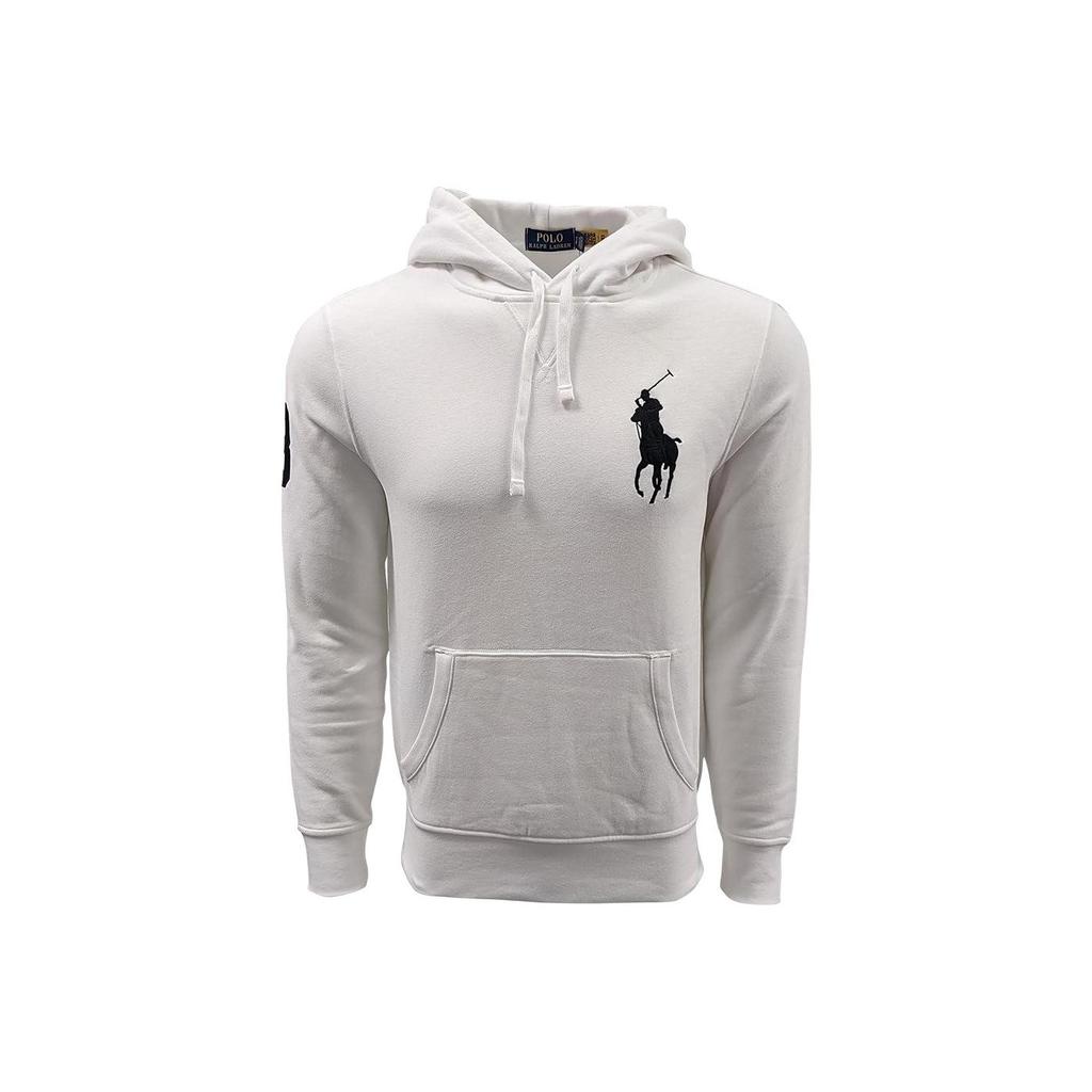 Polo Ralph Lauren Big Pony Logo Embroidered Hooded Pullover Long Sleeve Sweatshirt Men sweatshirt 710700610-005