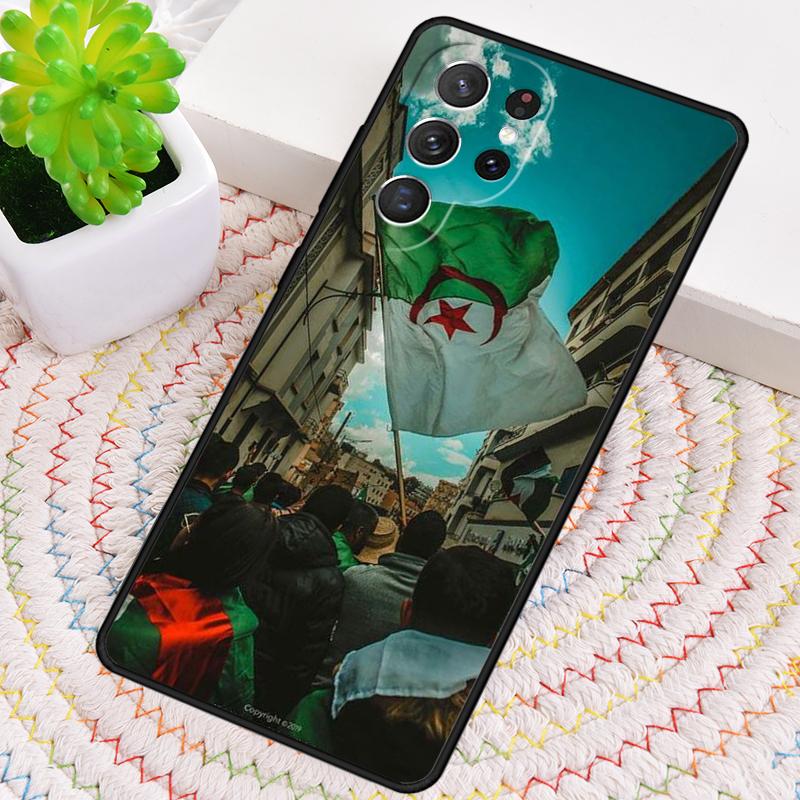 Flag of Algeria Phone Case for Samsung Galaxy note 10 pro S26 Ultra S23 S24 FE S25 S21 S22 PLUS shockproof Cove