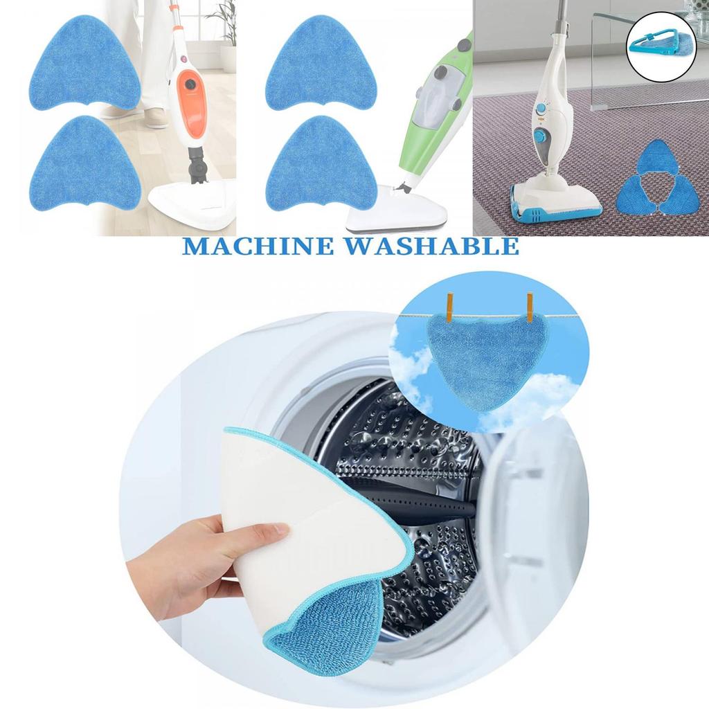 Durable Blue Steam Mop Cloth Pad Perfectly Designed For Vax S85-cm S86-sf-p S86-sf-t S86-sf-c Models