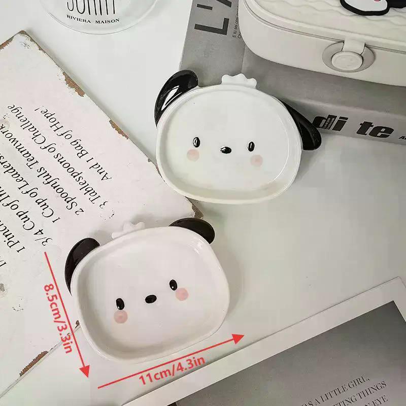 Cartoon Animal Seasoning Dish Plastic Salad Dipping Dish Creative Plate Snack Seasoning Dish Plate Kitchen Supplies Tableware