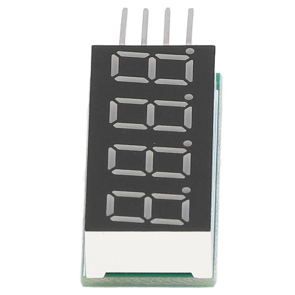 4 Digit 7 Segment Digital Tube Module LED Display Module I2C Interface DC 5V3.3V DM43B04