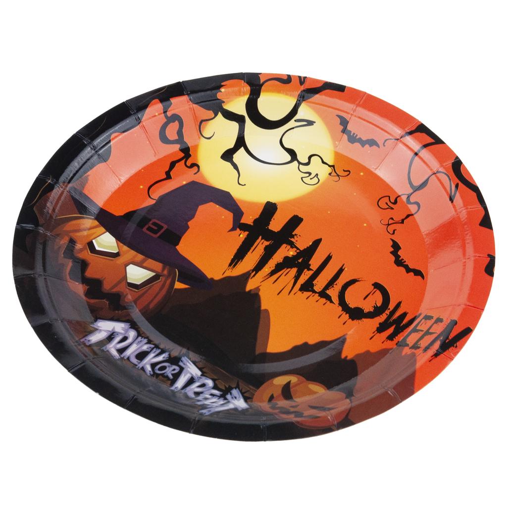 Candy Basket, Candy Bag, Orange, Pumpkin Pattern, with Handle, Halloween Decoration, 30x17x17