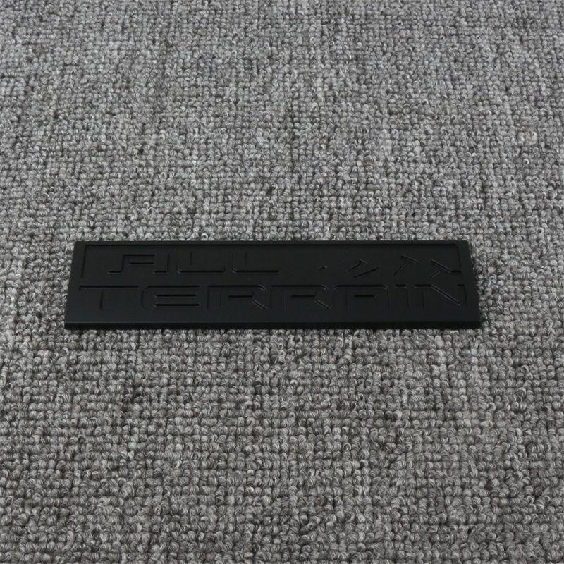 1Pc Applicable to Chevrolet pickup truck modifications with the ALL TERRAIN logo, all-terrain off-road vehicle decals, snow mountain metal stickers