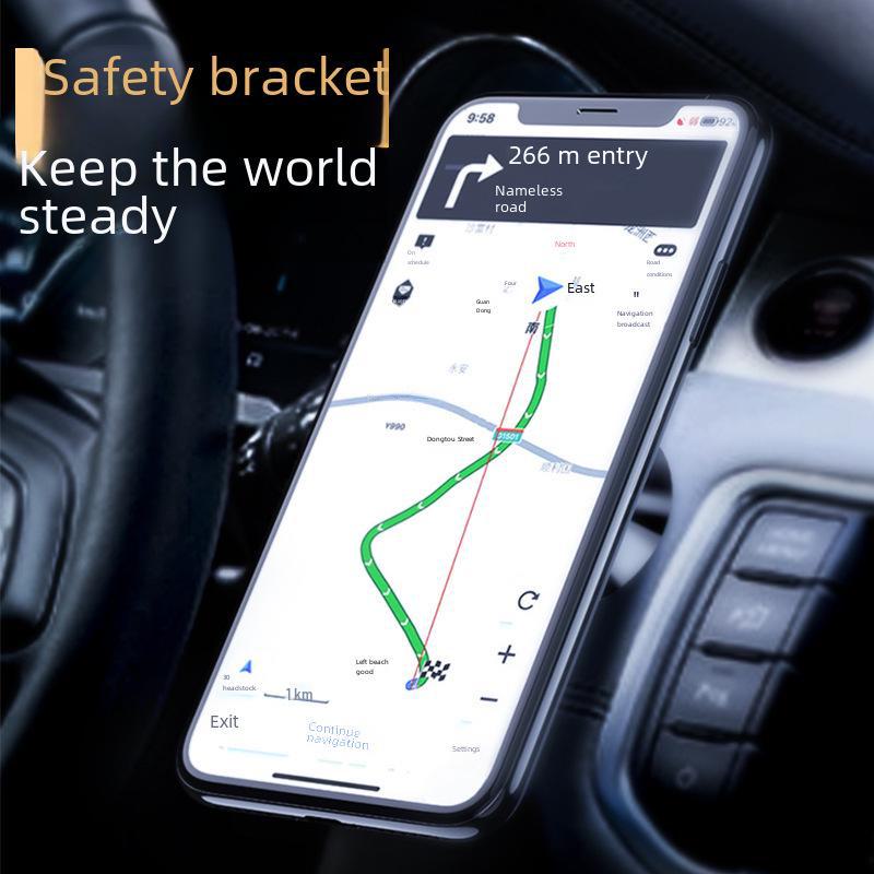 Aluminum Alloy Magnetic Car Phone Holder for Air Vent