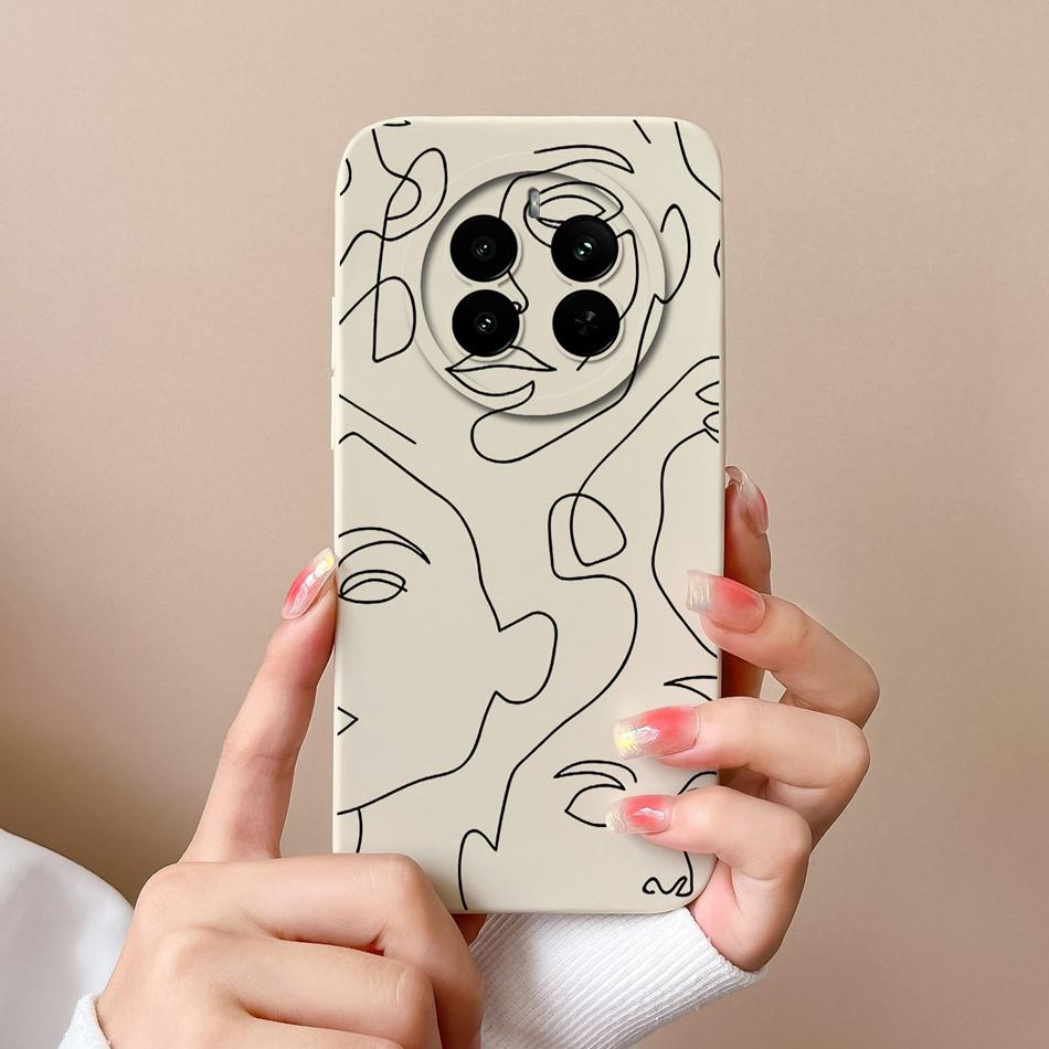 Love Heart Case For Realme 12 Pro Plus 12 Lite Back Cover For Realme12 4G Funda Liquid Silicone Camera Protection Phone Housing