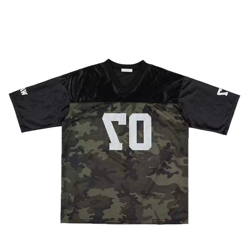 Women's 2025 Retro Hip Hop Short Sleeve Jersey Tee