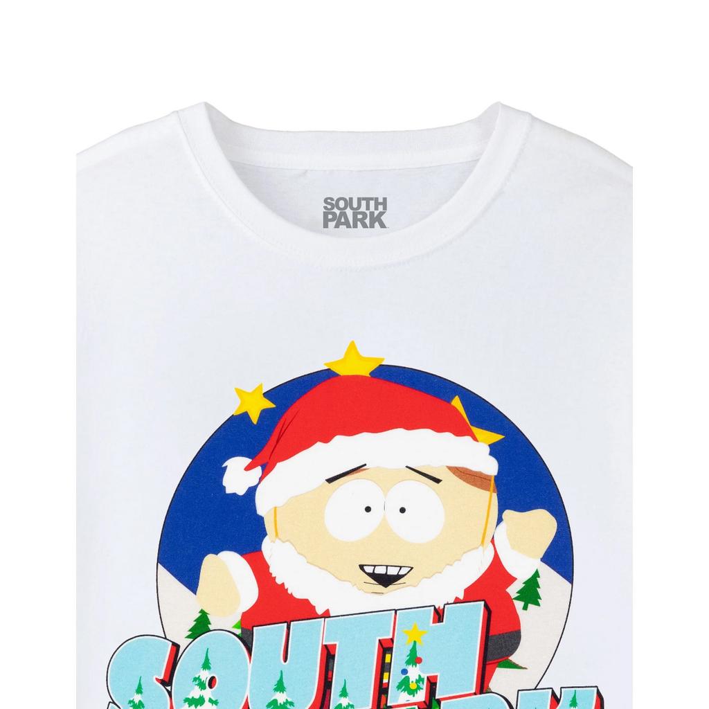 South Park Mens Eric Cartman Santa Outfit T-Shirt