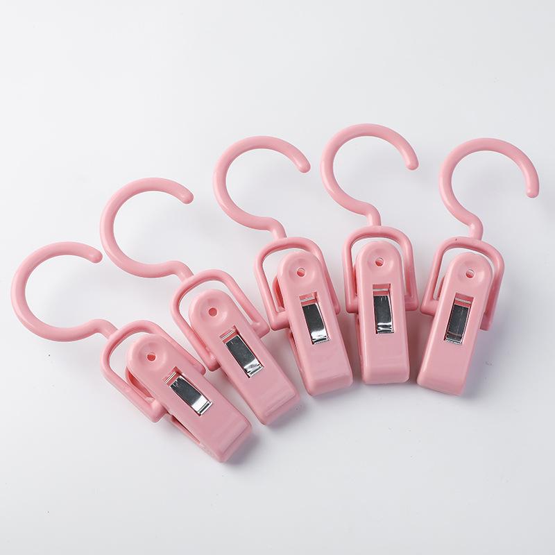 Hook-equipped Multi-functional Clip, Hat Storage Clip, Pants Clip, Home Traceless Clip, Sock Drying Clip, Windbreaker Clip