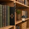 Klassische Leseleuchte 2 Stück Bibliothekslaterne, 3D-gedruckte dekorative Bücherregalbeleuchtung, Buchregalleuchten für Leseratten, Warme Beleuchtung für Ausstellungsbereiche