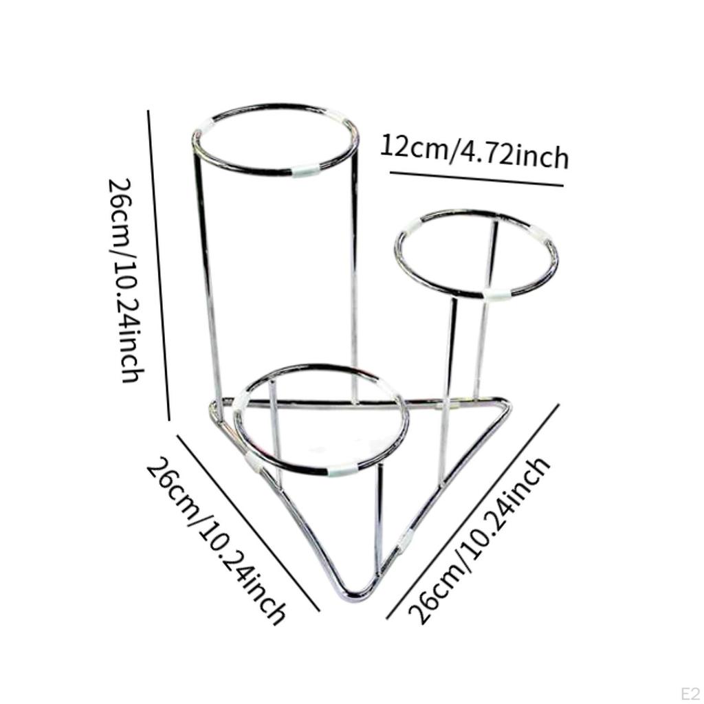 3 Tier Serving Stand Fruit Dessert Presentation Organiser Dish Holder ,Tiered Tray Platter