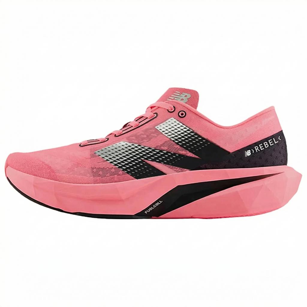 New Balance FuelCell Rebel v4 Ultra Pink Damen Sneaker Weiß Schwarz WFCXCU4