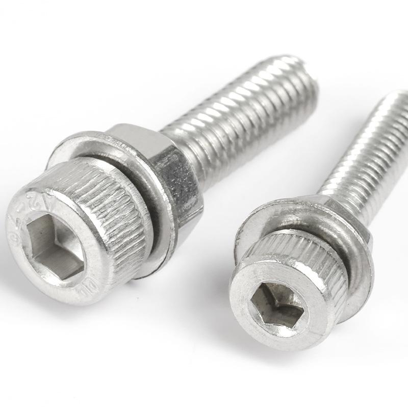 DIN912 304 Stainless Steel Hex Socket Head Cap Screws
