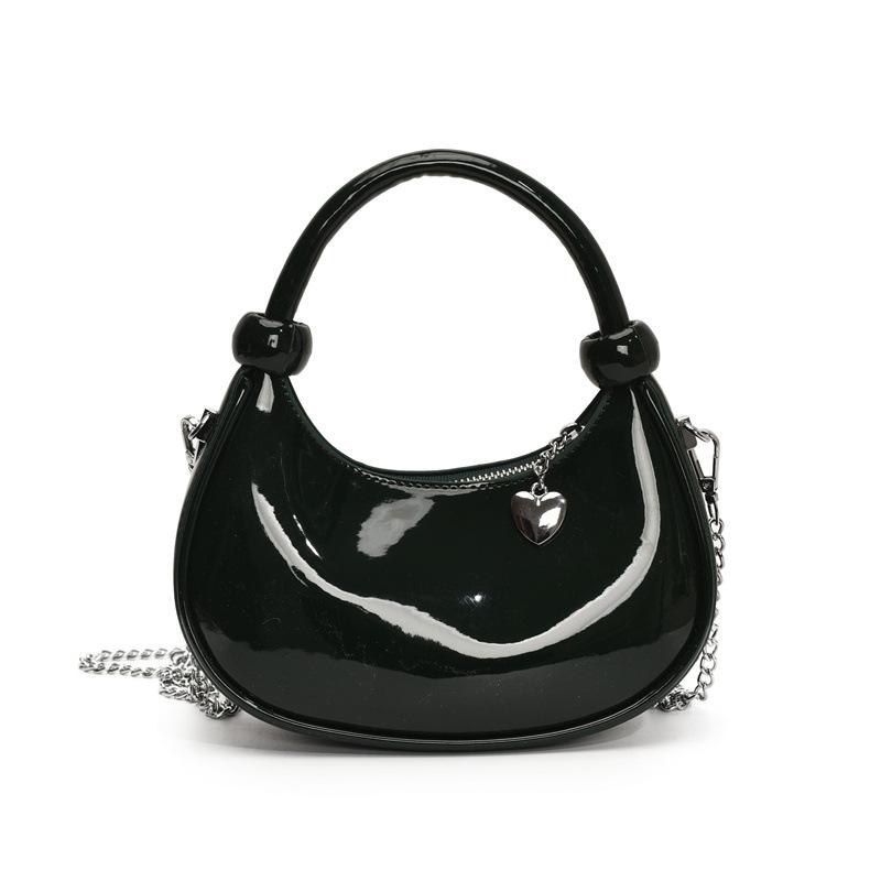 

Trend Premium Texture Chain Handbag Женская Простая И Универсальная Сумка Через Плечо зелёный