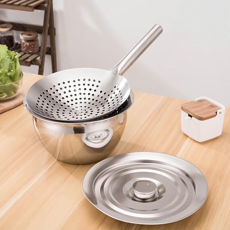 Debo 304 Stainless Steel Multi-Purpose Basin with Lid