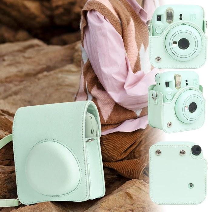 [Fujifilm] Instax Mini 12 Case, Camera Case, Mini 12 Film Camera Cover, New Model, Full Protection, Scratch Prevention, Portable, Shoulder