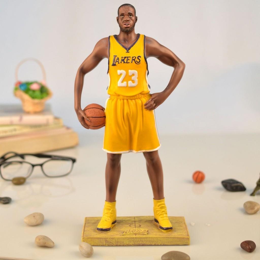 Basketball Star Lebron James Curry Harden Irving Figurine Resin Collectible Model