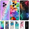 For TCL NxtPaper 60 Ultra Case Silicone Luxury Painted Soft Bumper for TCL NxtPaper 60Ultra T951K T951P Phone Cover TPU Funda