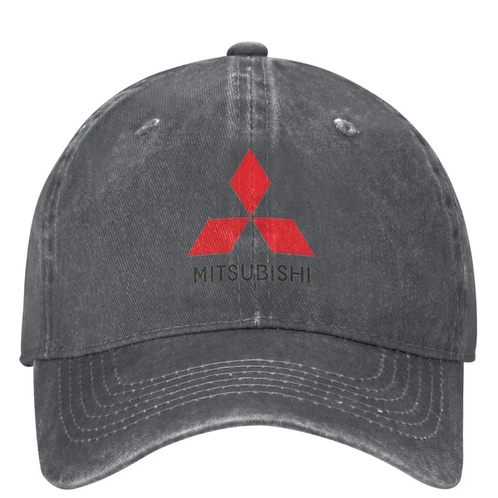 Mitsubishis Logo Heavy Industries Baseball Cap Japan Unisex Men Sun Protection Hip Hop Hats Summer Hiking Fishing Baseball Caps