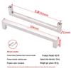 Modern Simple Stainless Steel Kitchen Cabinet & Wardrobe Handle for Doors and Drawers