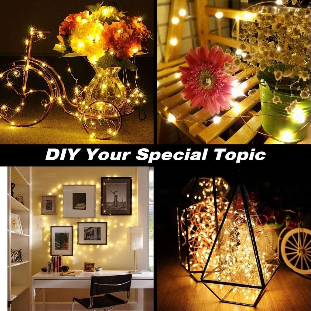 Fairy Lights Plug in,99ft 300 LEDs Christmas Lights Indoor Outdoor Warm White Copper Wire,Long Led Fairy String Lights for Bedroom Party Wedding
