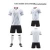 Unisex Quick-Dry Football Uniform Set - Short Sleeve Training Jersey for Men, Women, Students (Customizable)