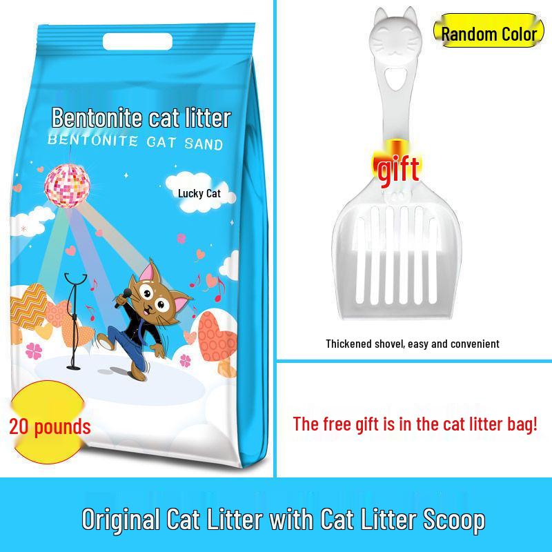 Lemon Deodorizing Bentonite Cat Litter - 1 Kg