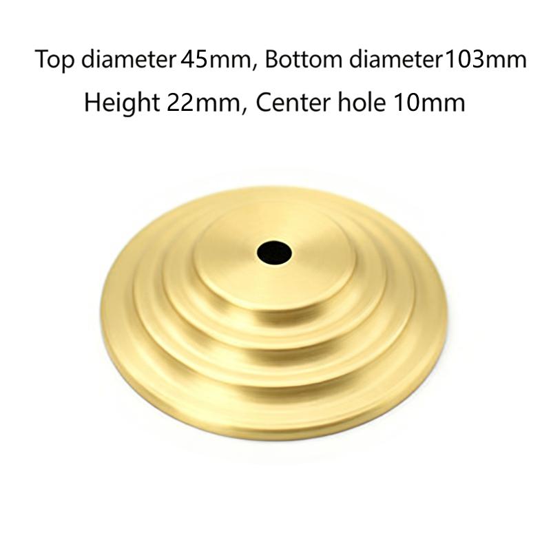 M10 Ceramic Desk Lamp Brass Base Connector Long Lasting Hardware Part for Household Lighting Fixture Upgrade