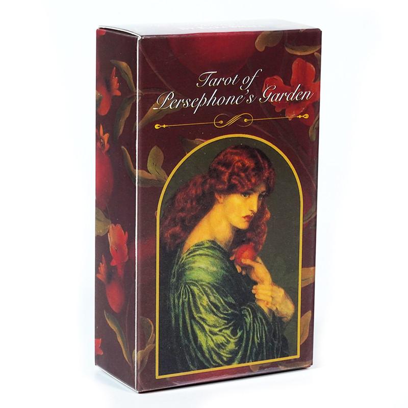 Tarot von Persephones Garten, Chthonia Edition, ein kunstvolles Tarotdeck, das der Königin der Unterwelt gewidmet ist, 78 Tarotkarten, RWS