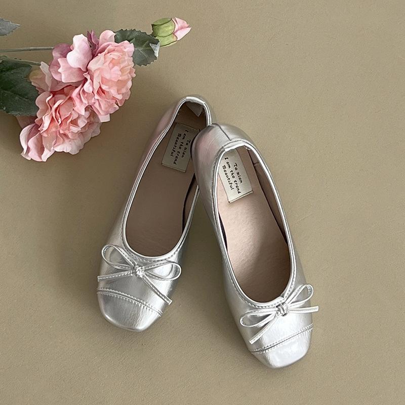 

Fashion Autumn Women Ballet Flat Shoes 2025 New Fashion Vintage Casual Shoes Fashion Non-slip Outdoor Leisure Shoes Retro Mary Jane 39