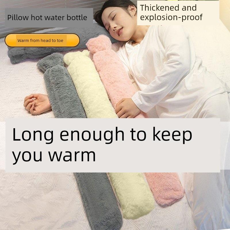 Lengthened Hot Water Bag, Long-Strip Hot Water Bag, Long Thickened Explosion-Proof