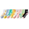 Women's Mid-Calf Pure Cotton Running Socks for Spring and Autumn - Ideal for Outdoor Sports, Badminton, and Basketball.