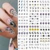 Nail Art Stickers Spring And Summer Series Small Fresh Natural Flowers And Grass Watermark Nail Stickers
