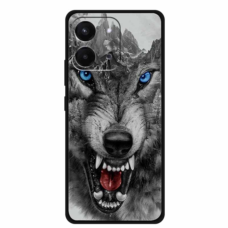 Per Custodia Redmi 15C 5G Lusso Morbido TPU Custodia per Telefono su Xiaomi Redmi 15C Modello Geometrico Cover Antiurto Silicone Antiscivolo Coque