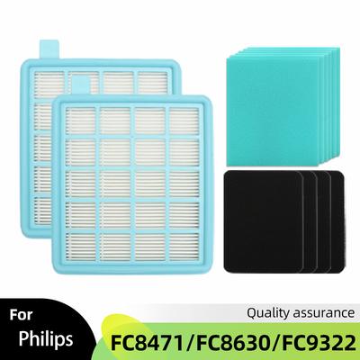 Waschbarer Hepa-Filter Ersatz für Philips FC8471 FC8630 FC9322 Staubsaugerzubehör Filter Hepa