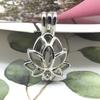 1Pcs Hollow Pearl Cage Magic Box Pendant Freshwater Oyster Pearl Accessories Openable DIY Necklace Jewelry Findings Components