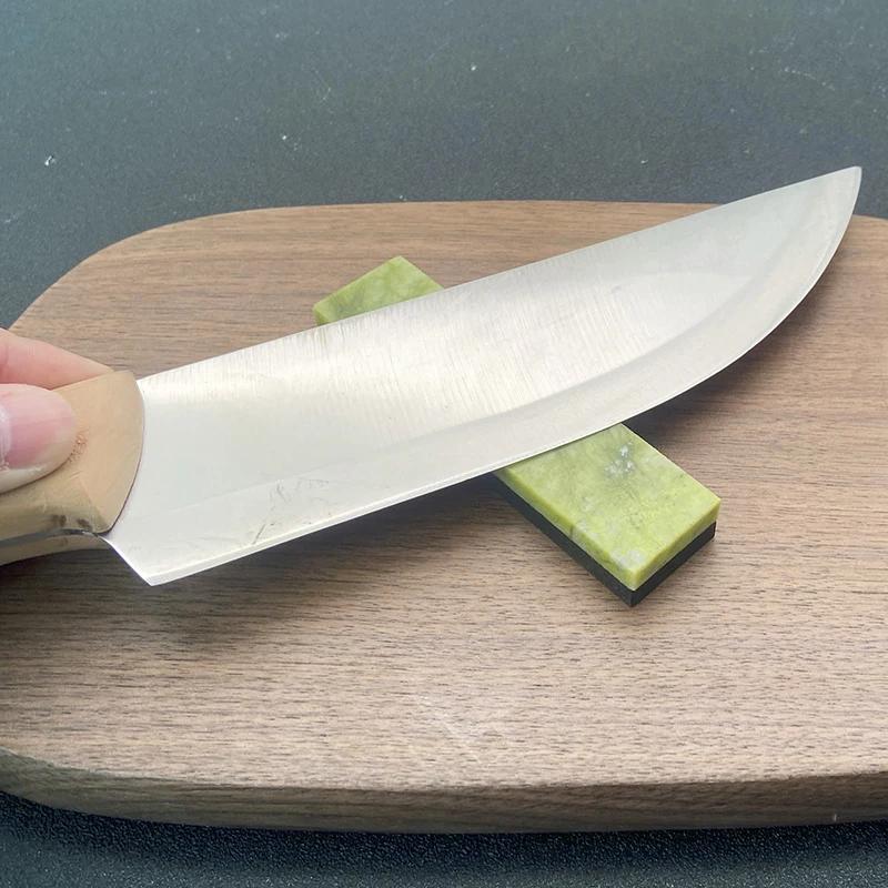 10000 Körnung Natürlicher Grüner Achat Schärfstein Wetzstein Feinschleifen Polieren Rasiermesser Küchenmesser Schärfer Abziehwerkzeug